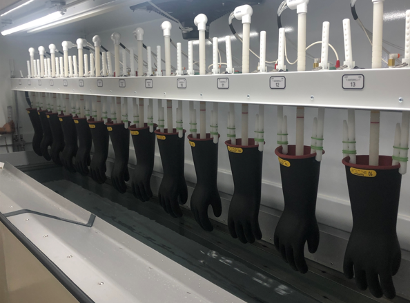 Dielectric Testing Machine Gloves